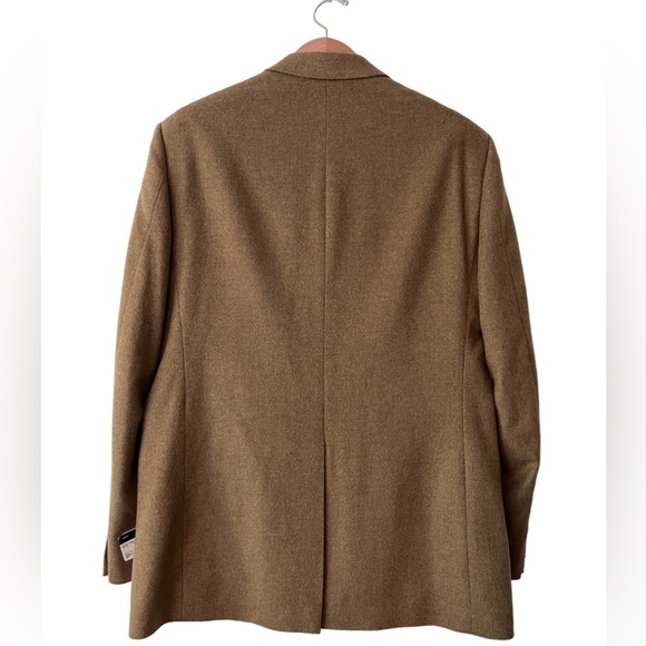 NWT T. Harris London Camel Hair Sports Coat 42LG - Picture 2 of 8